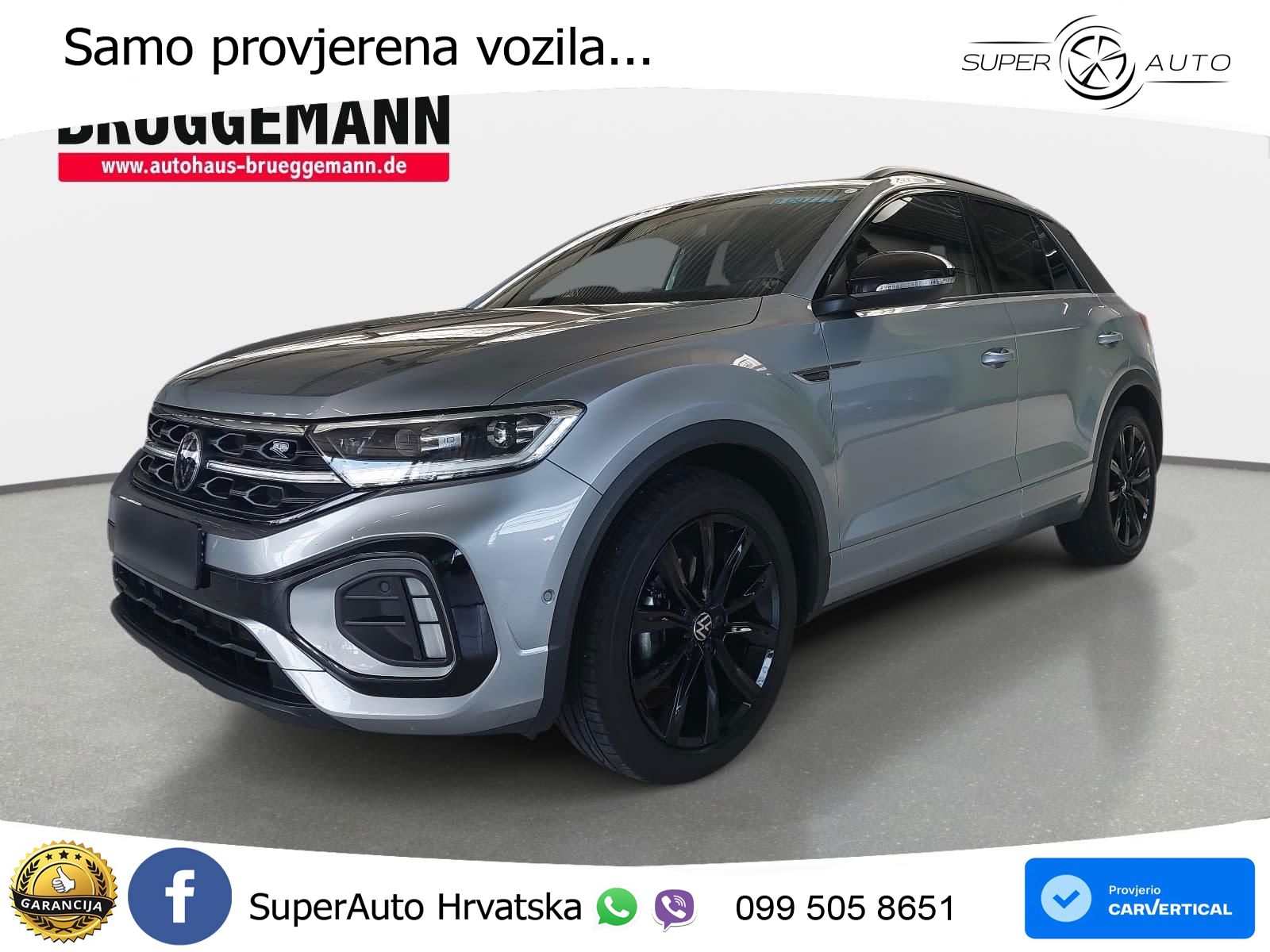 Volkswagen T-Roc 1.5 TSI (150 KS) R-Line LED+GR SJED+ACC