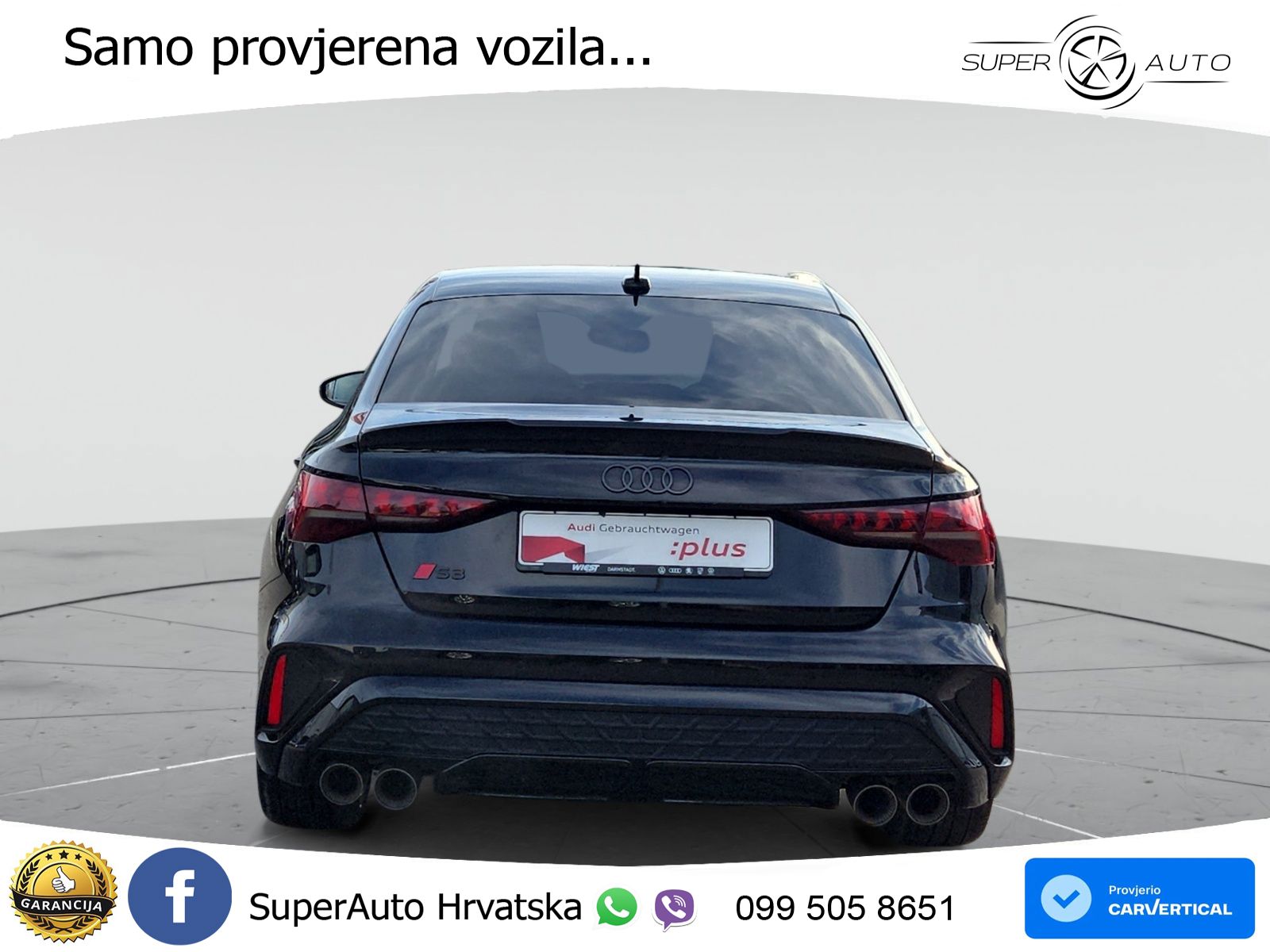 Audi S3 Limuzina 2.0 TFSI (333 KS) quattro S tronic
