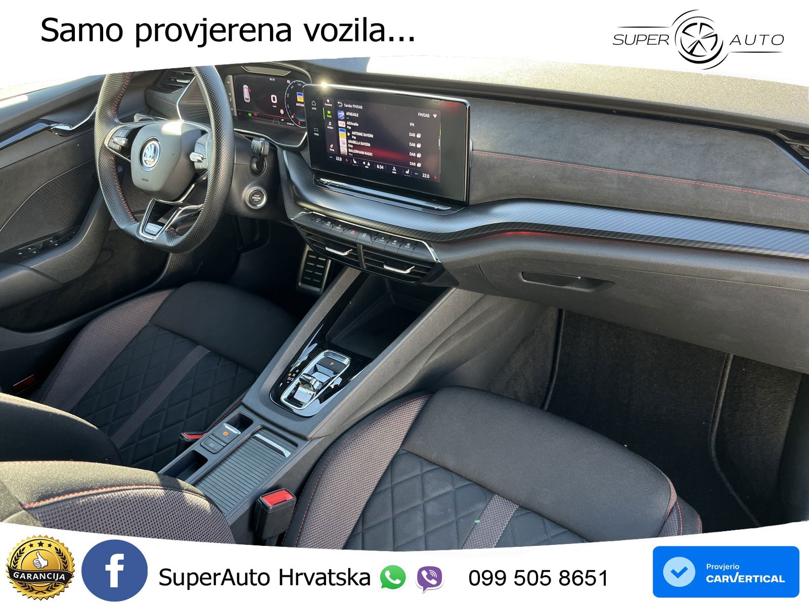Škoda Octavia Combi RS 2.0 TDI (200 KS) DSG LED+GR SJED+ACC
