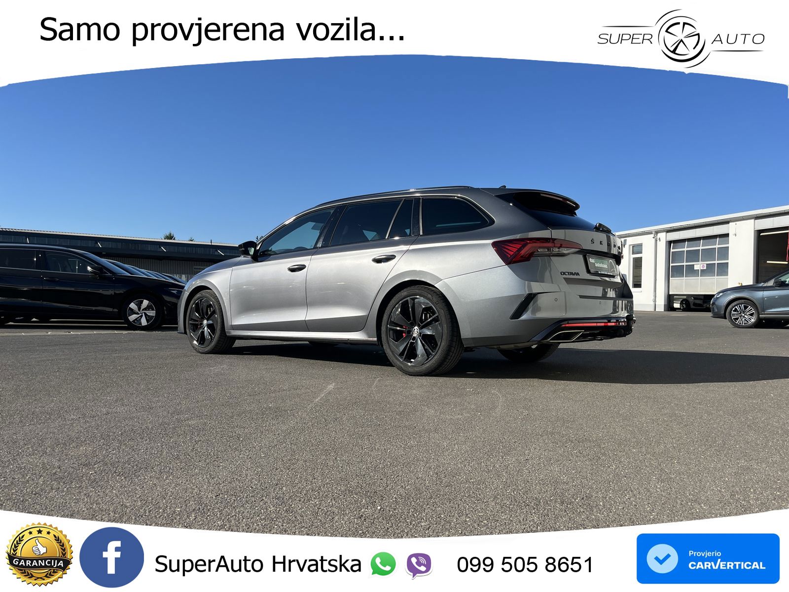 Škoda Octavia Combi RS 2.0 TDI (200 KS) DSG LED+GR SJED+ACC