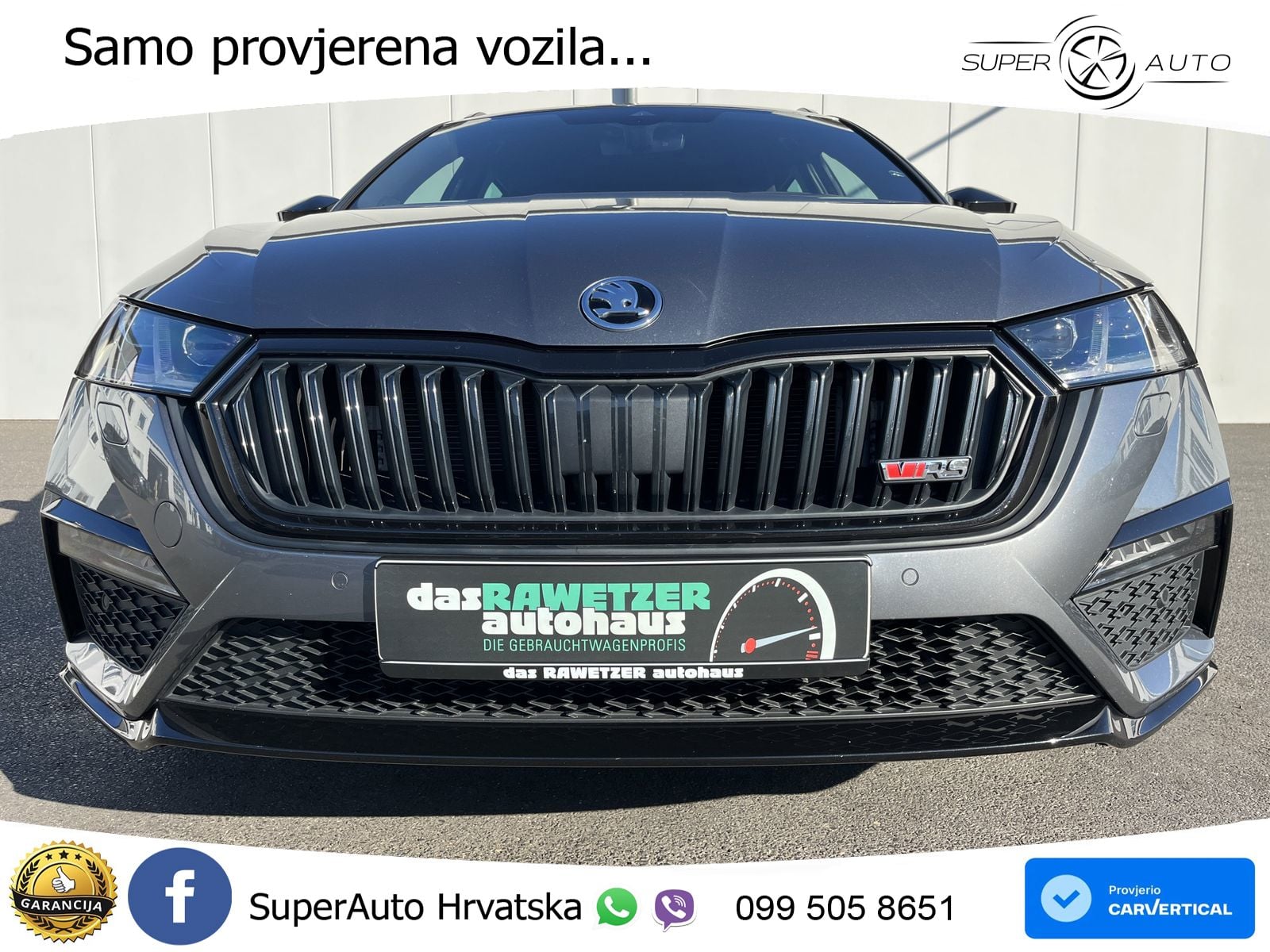 Škoda Octavia Combi RS 2.0 TDI (200 KS) DSG LED+GR SJED+ACC