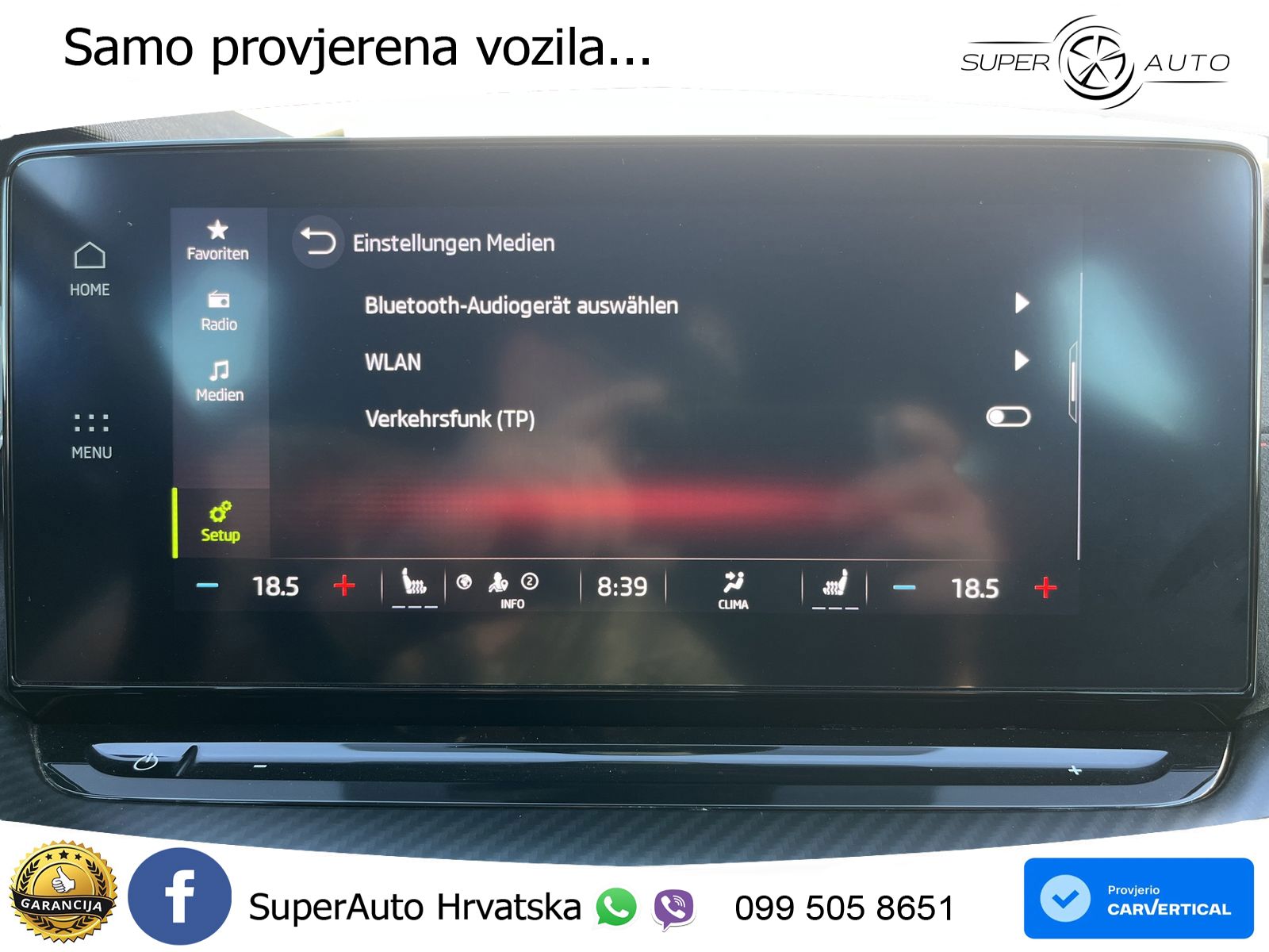 Škoda Octavia Combi RS 2.0 TDI (200 KS) DSG LED+GR SJED+ACC