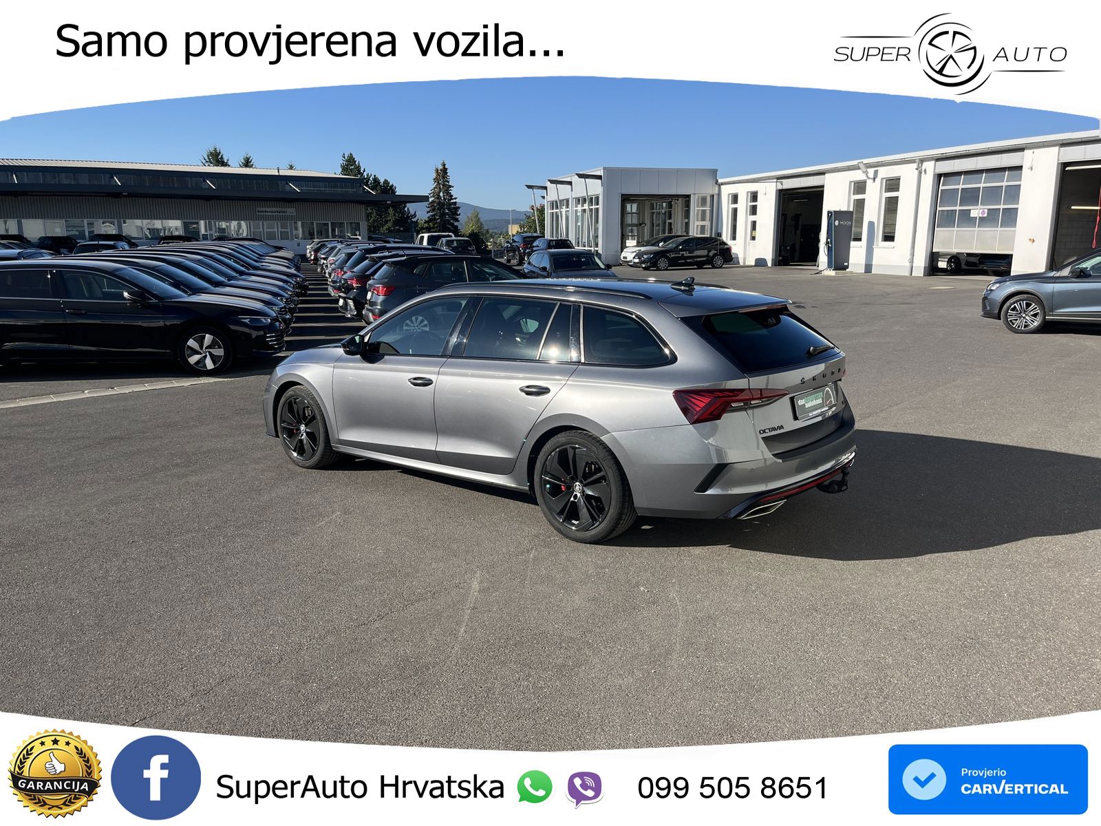 Škoda Octavia Combi RS 2.0 TDI (200 KS) DSG LED+GR SJED+ACC