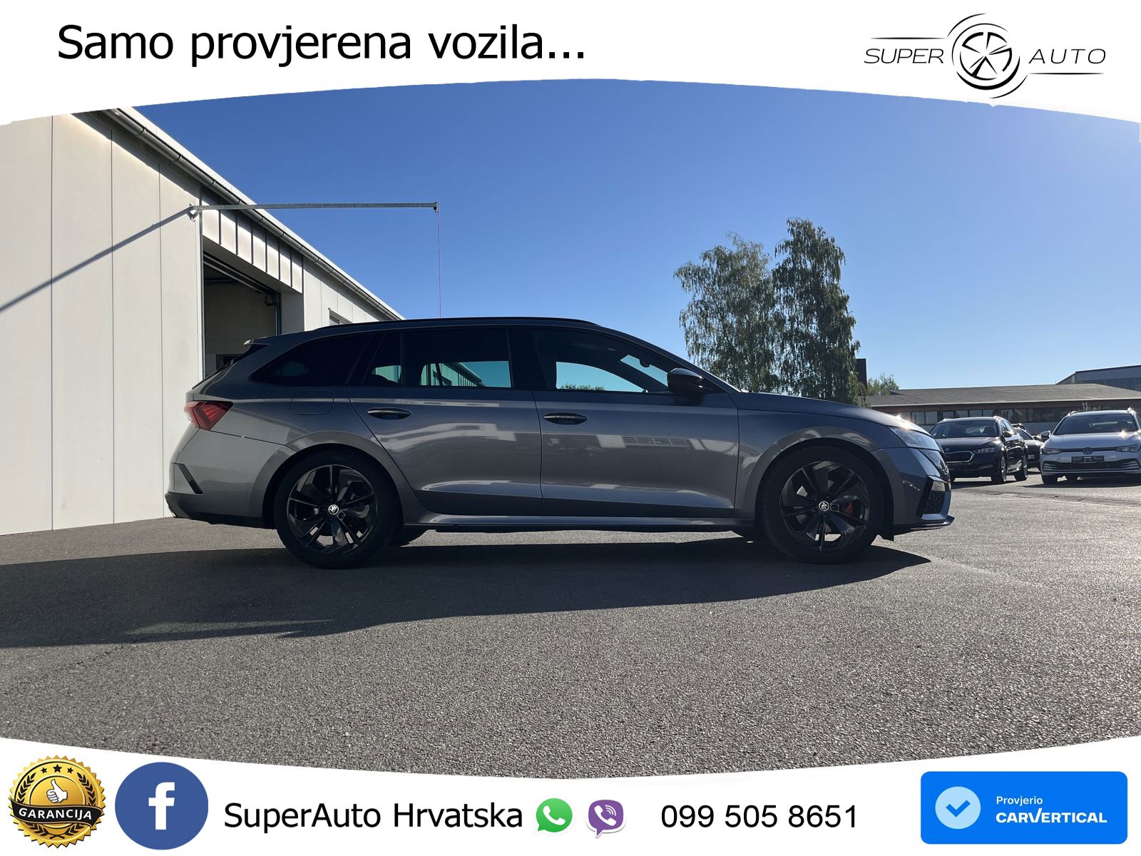 Škoda Octavia Combi RS 2.0 TDI (200 KS) DSG LED+GR SJED+ACC