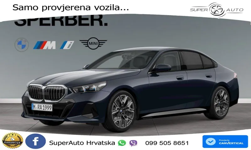 BMW 520d (197 KS) Steptronic M Sport LED+GR SJED+ACC