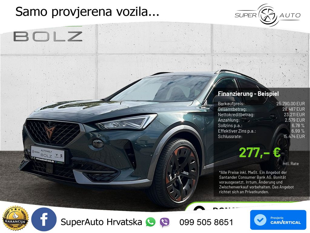Cupra Formentor 1.4 TSI (204 KS) e-Hybrid DSG LED+GR SJED+ACC