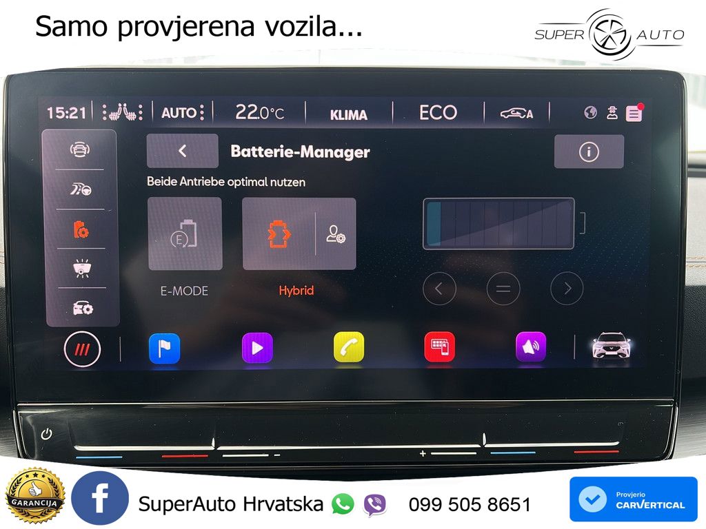 Cupra Formentor 1.4 TSI (204 KS) e-Hybrid DSG LED+GR SJED+ACC