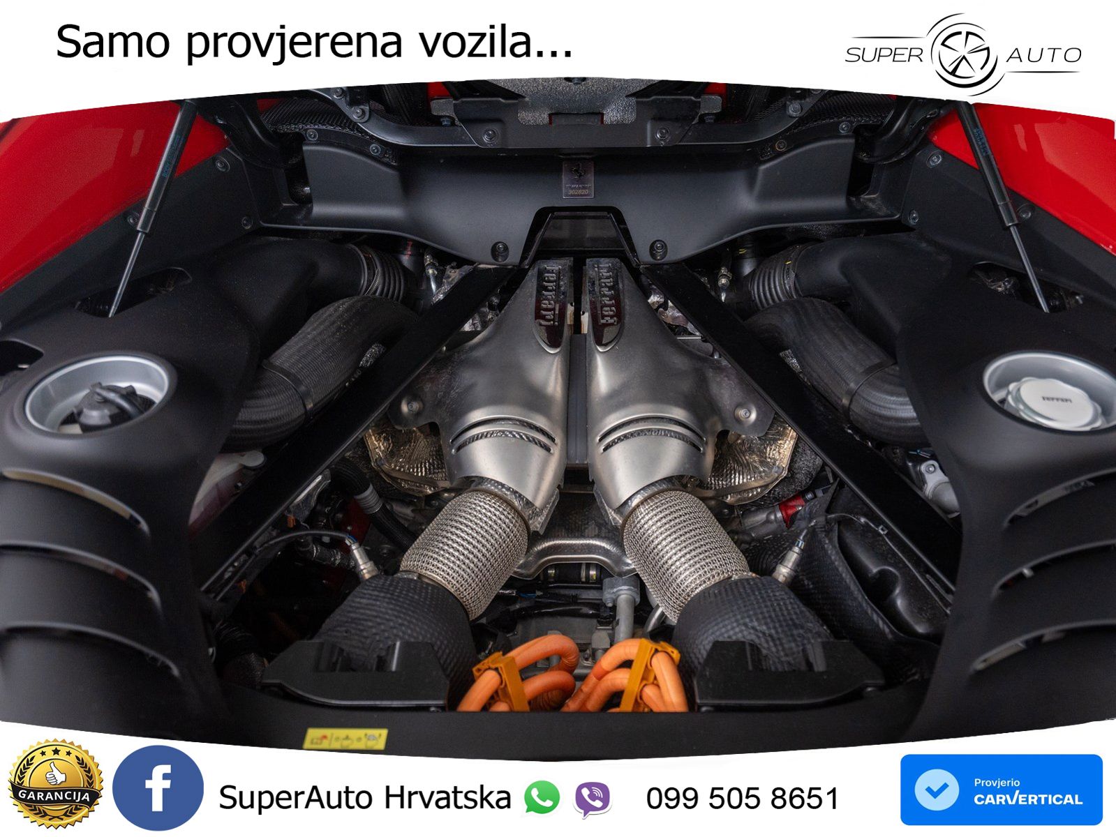Ferrari 296 GTB 3.0 V6 (830 KS) F1 DCT