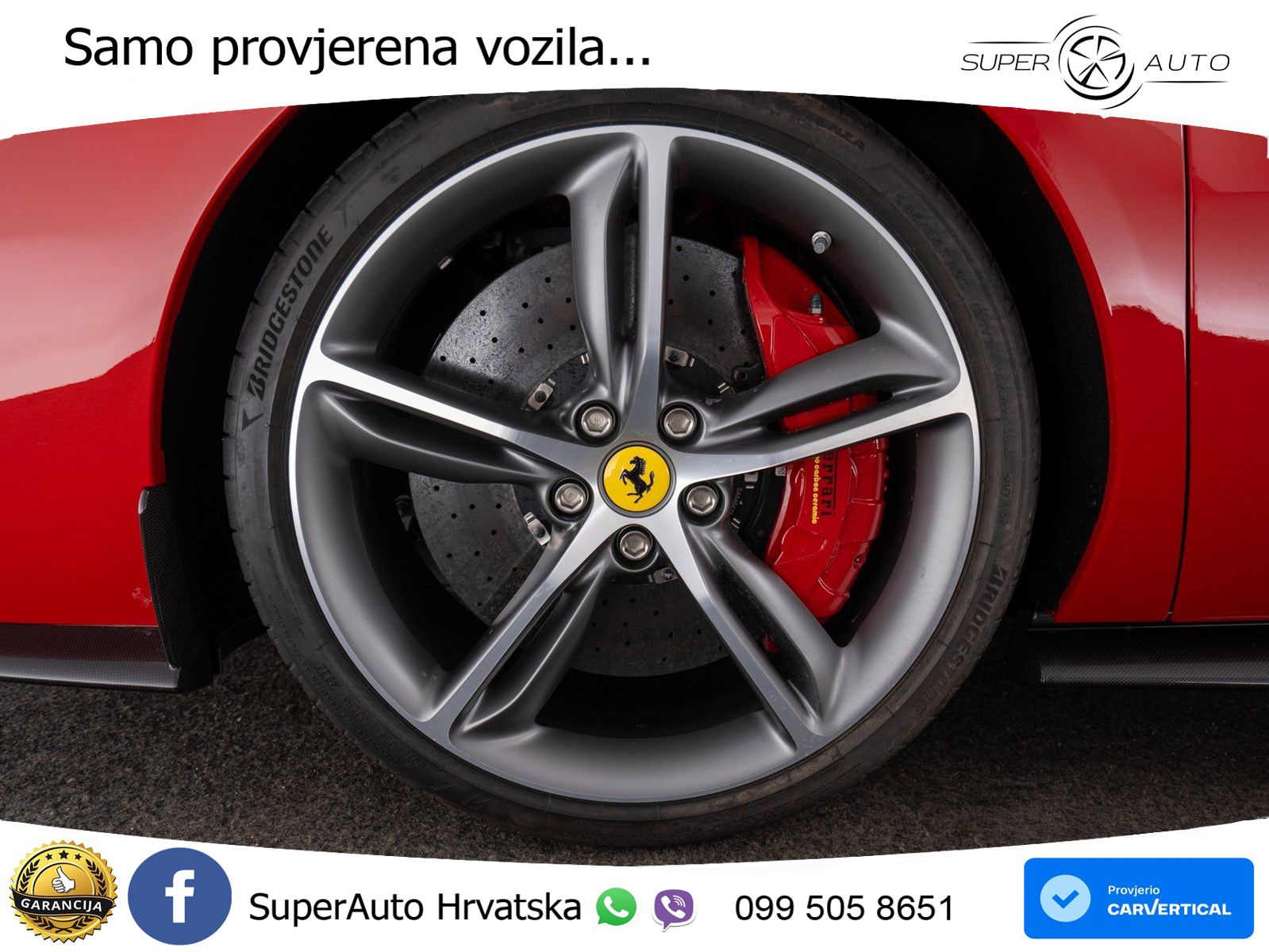 Ferrari 296 GTB 3.0 V6 (830 KS) F1 DCT