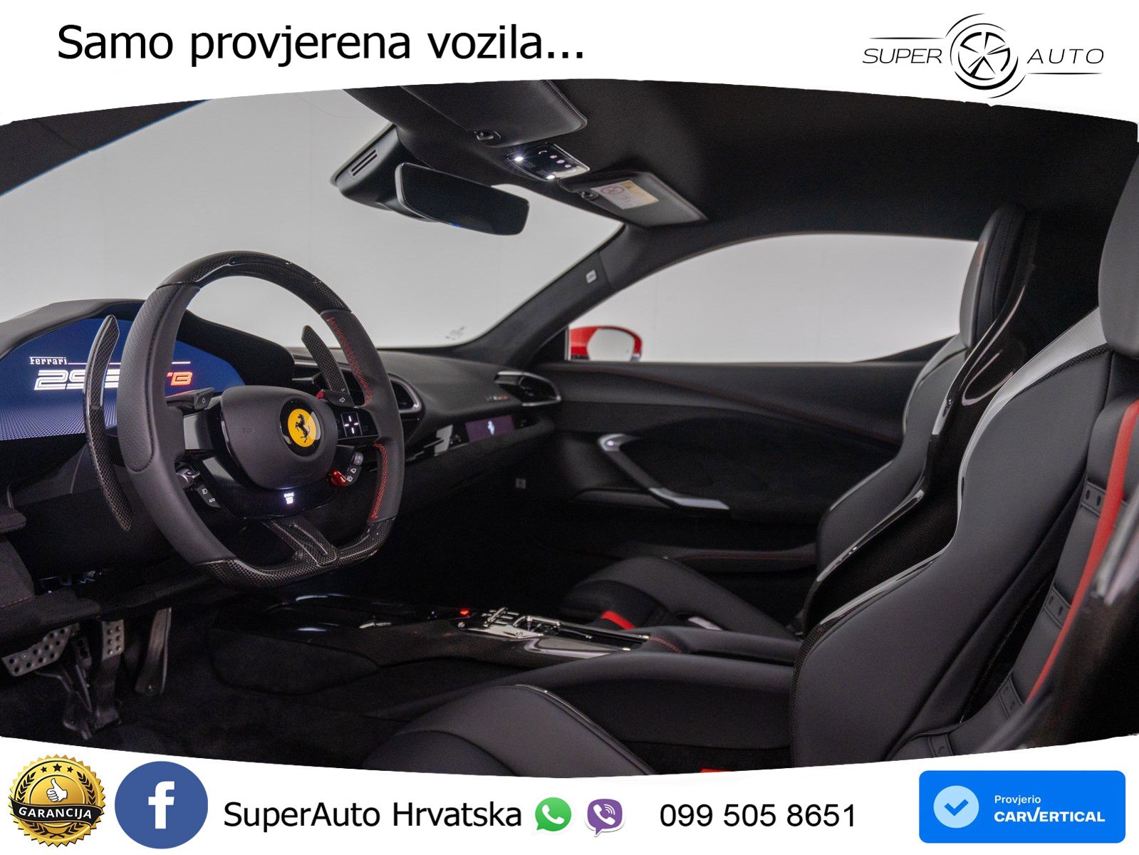 Ferrari 296 GTB 3.0 V6 (830 KS) F1 DCT