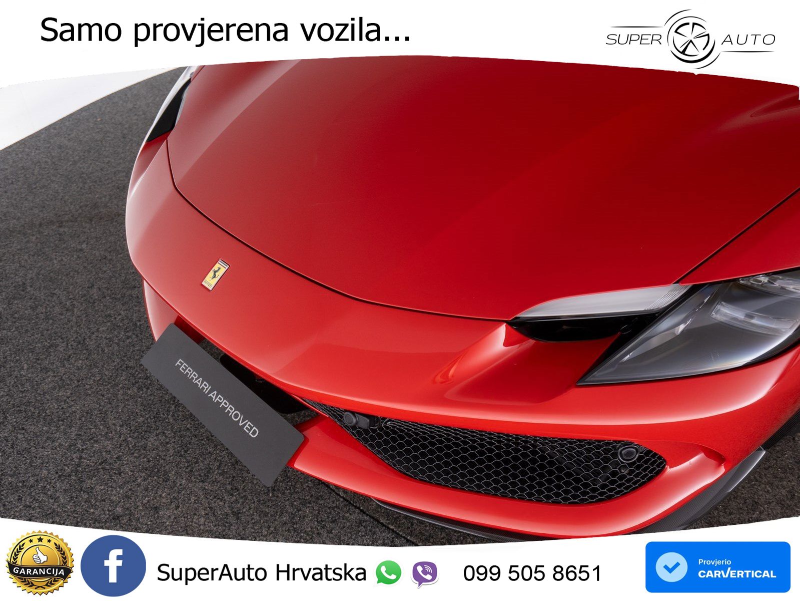 Ferrari 296 GTB 3.0 V6 (830 KS) F1 DCT