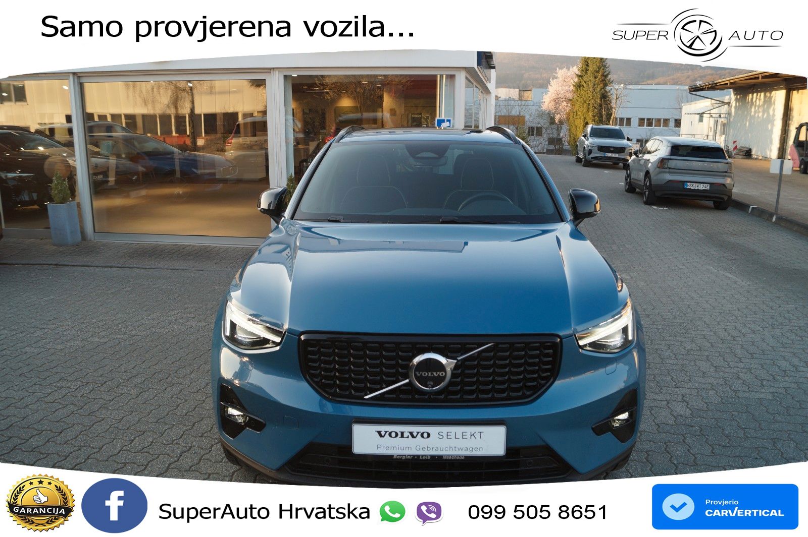 Volvo XC40 2.0 B3 163 KS Automatic ACC+GR SJED+360+PANO