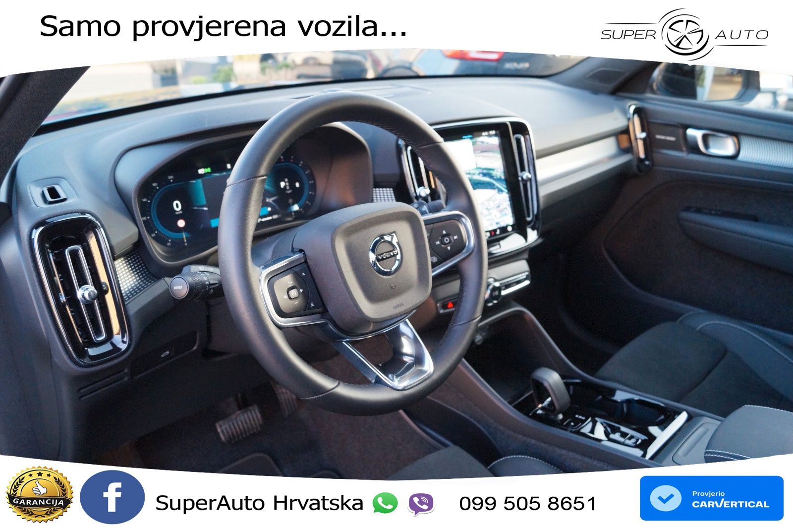 Volvo XC40 2.0 B3 163 KS Automatic ACC+GR SJED+360+PANO