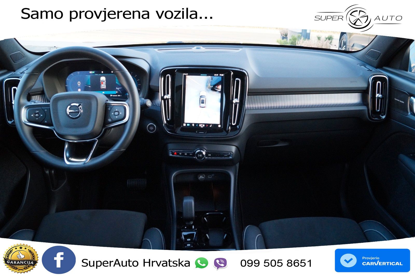 Volvo XC40 2.0 B3 163 KS Automatic ACC+GR SJED+360+PANO