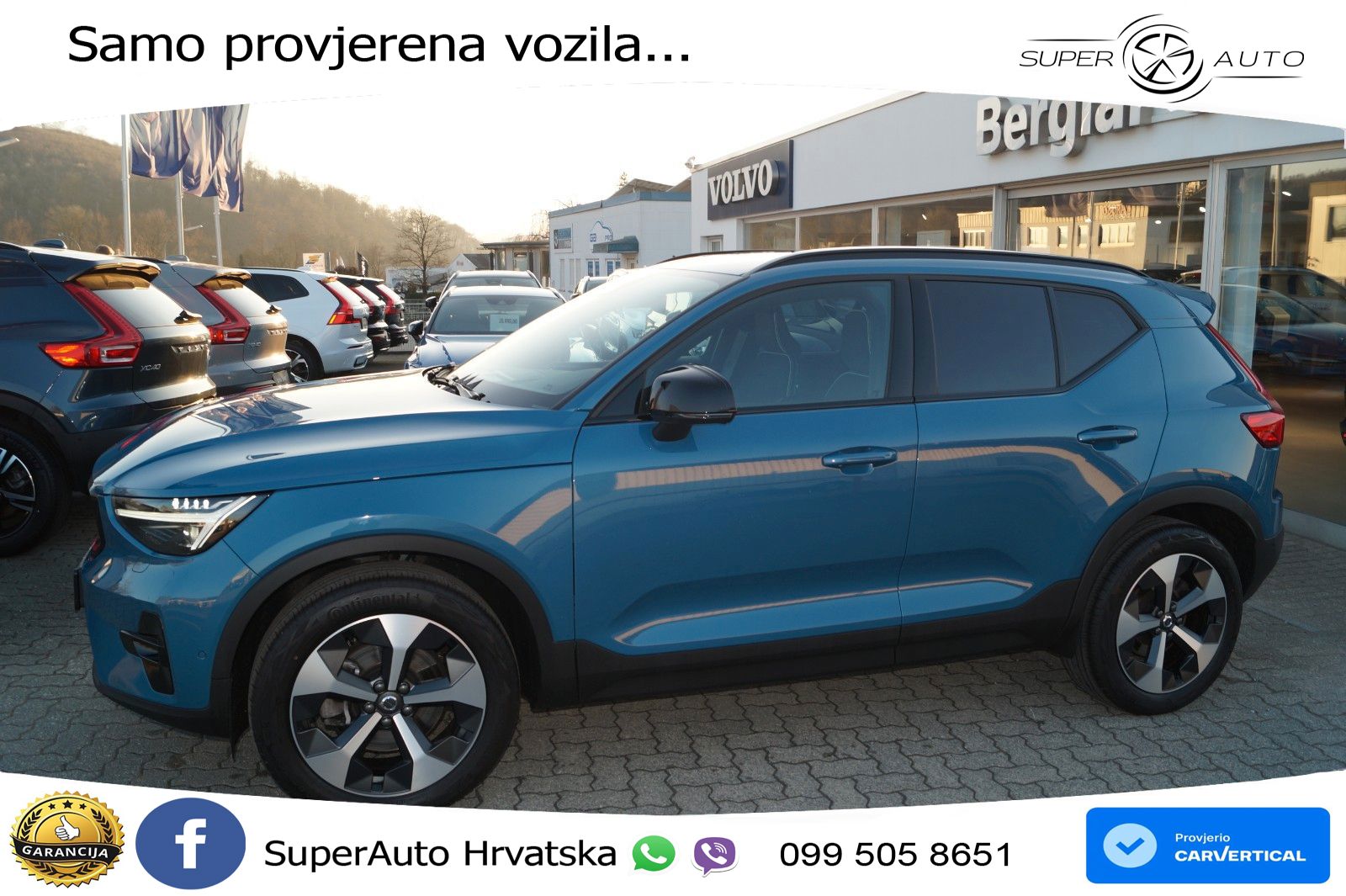 Volvo XC40 2.0 B3 163 KS Automatic ACC+GR SJED+360+PANO