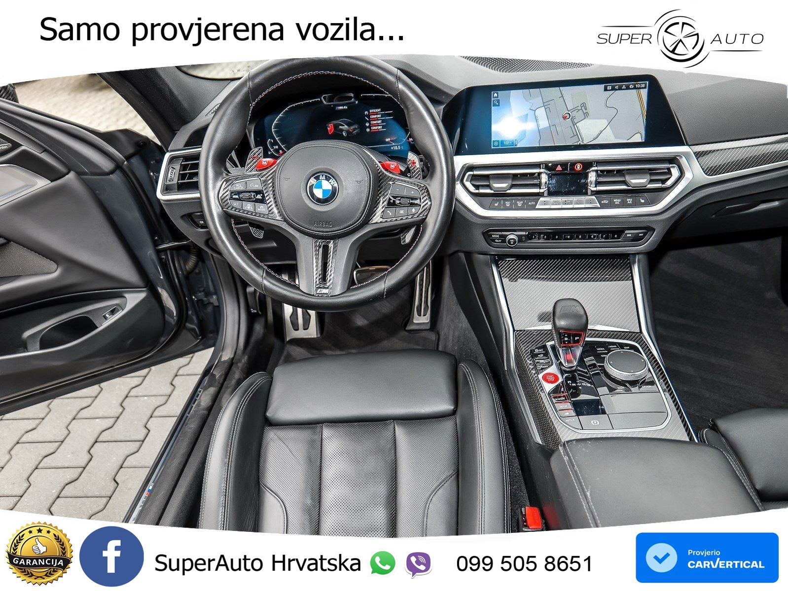 BMW M4 Competition 3.0 (510 KS) xDrive Steptronic M Sport LED+GR SJED+ACC