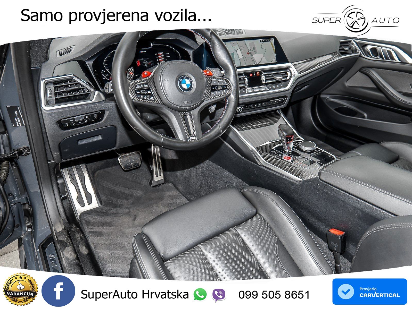 BMW M4 Competition 3.0 (510 KS) xDrive Steptronic M Sport LED+GR SJED+ACC