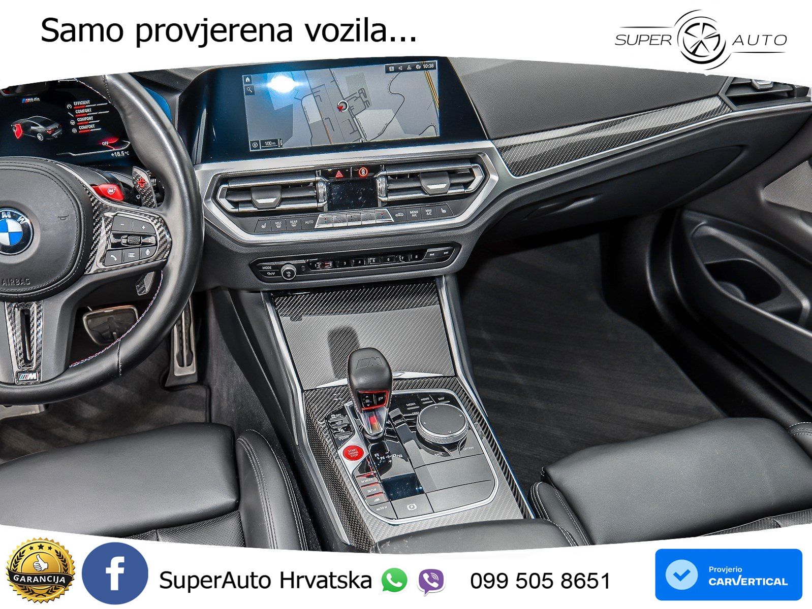 BMW M4 Competition 3.0 (510 KS) xDrive Steptronic M Sport LED+GR SJED+ACC