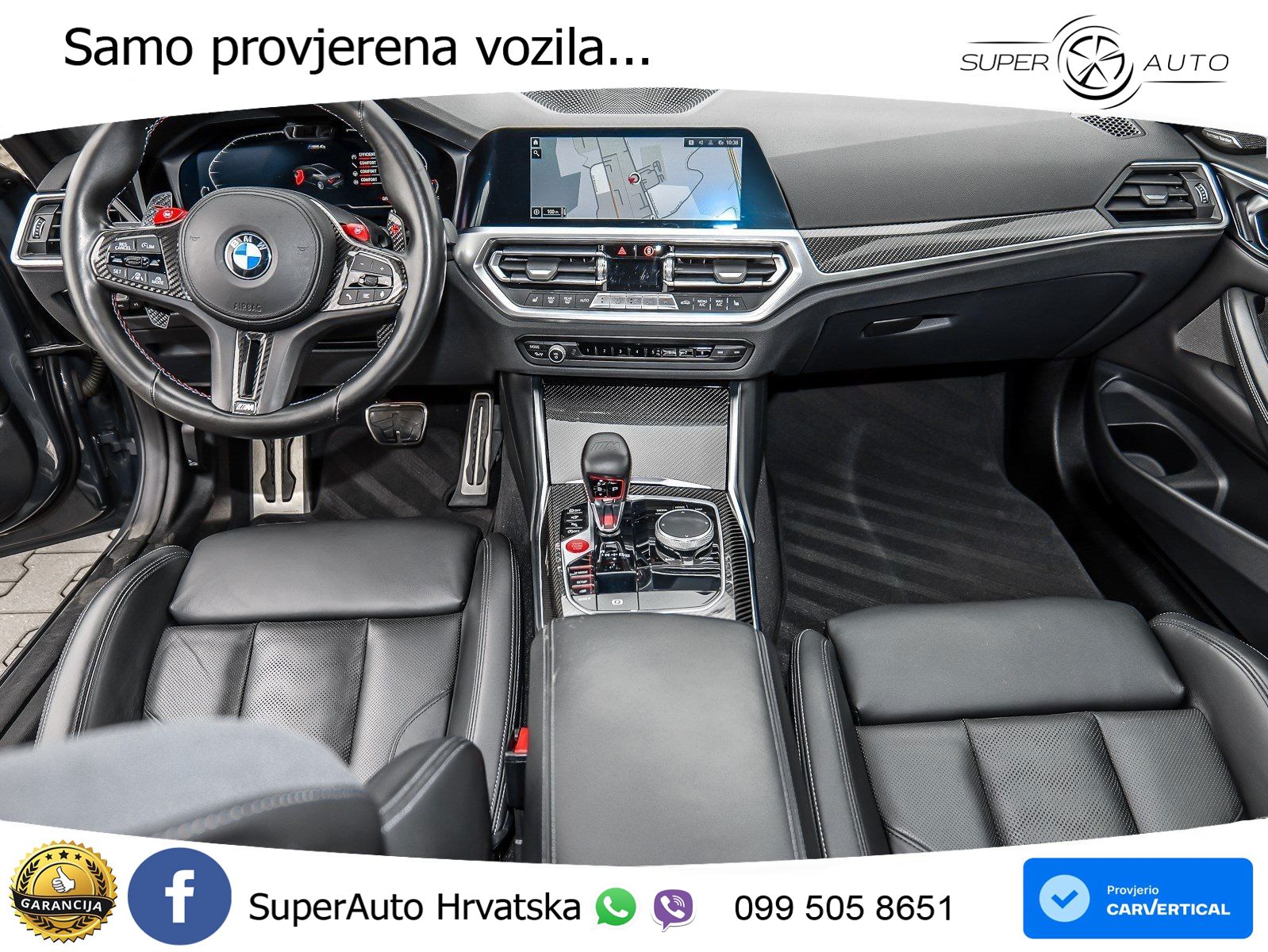 BMW M4 Competition 3.0 (510 KS) xDrive Steptronic M Sport LED+GR SJED+ACC