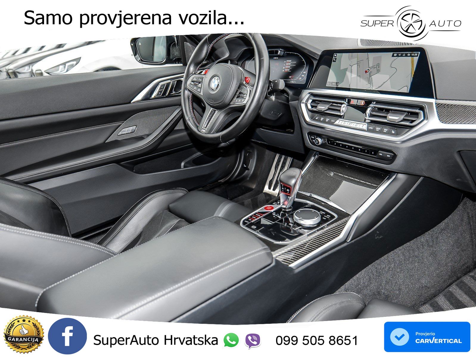 BMW M4 Competition 3.0 (510 KS) xDrive Steptronic M Sport LED+GR SJED+ACC