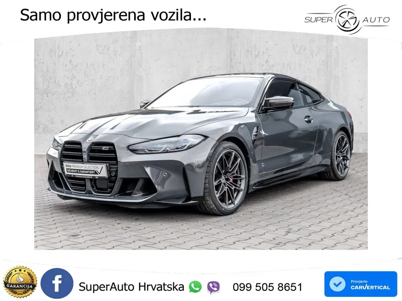 BMW M4 Competition 3.0 (510 KS) xDrive Steptronic M Sport LED+GR SJED+ACC