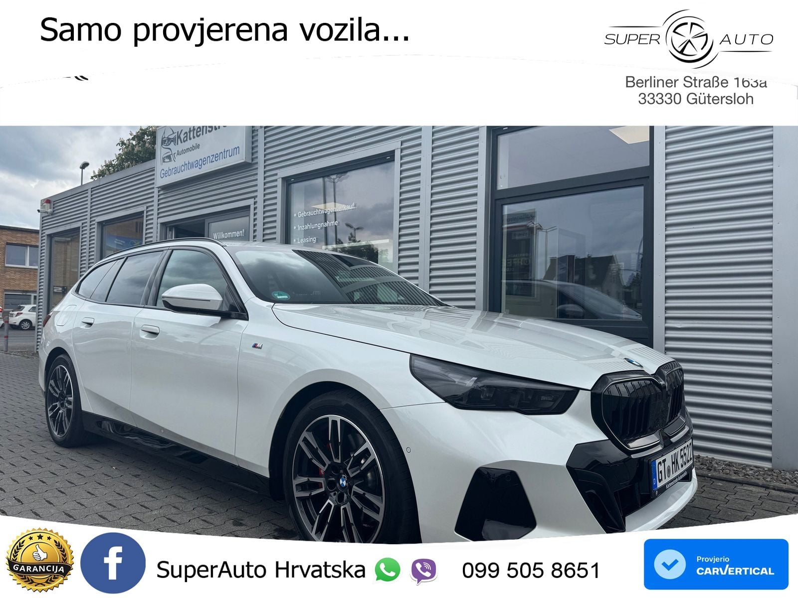 BMW 520d Touring (197 KS) Steptronic LED+GR SJED+ACC