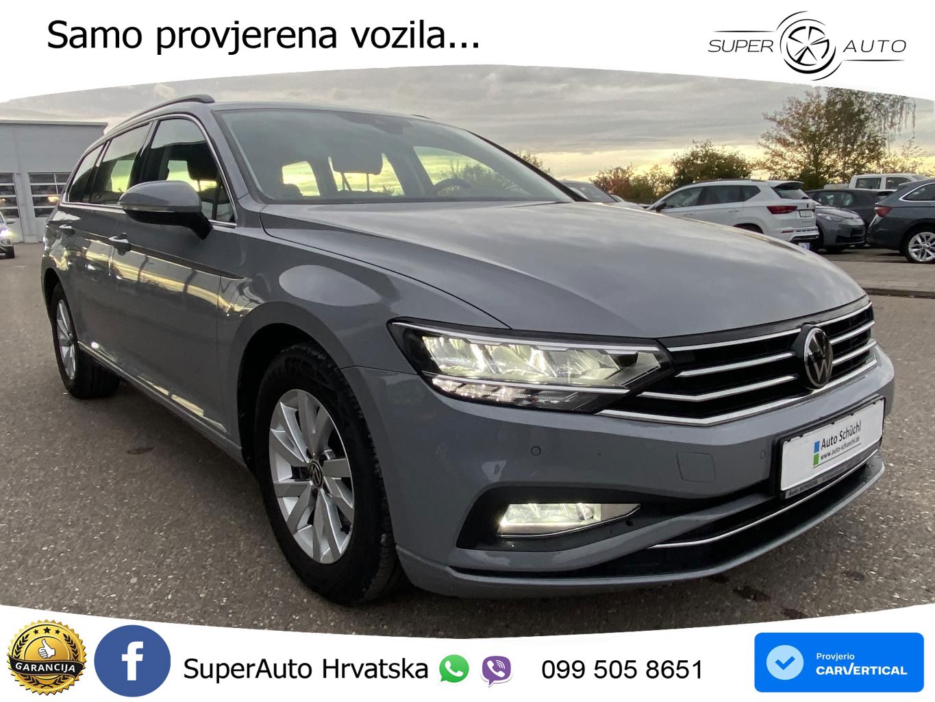 Volkswagen Passat Variant 2.0 TDI (150 KS) DSG Business LED+GR SJED+ACC