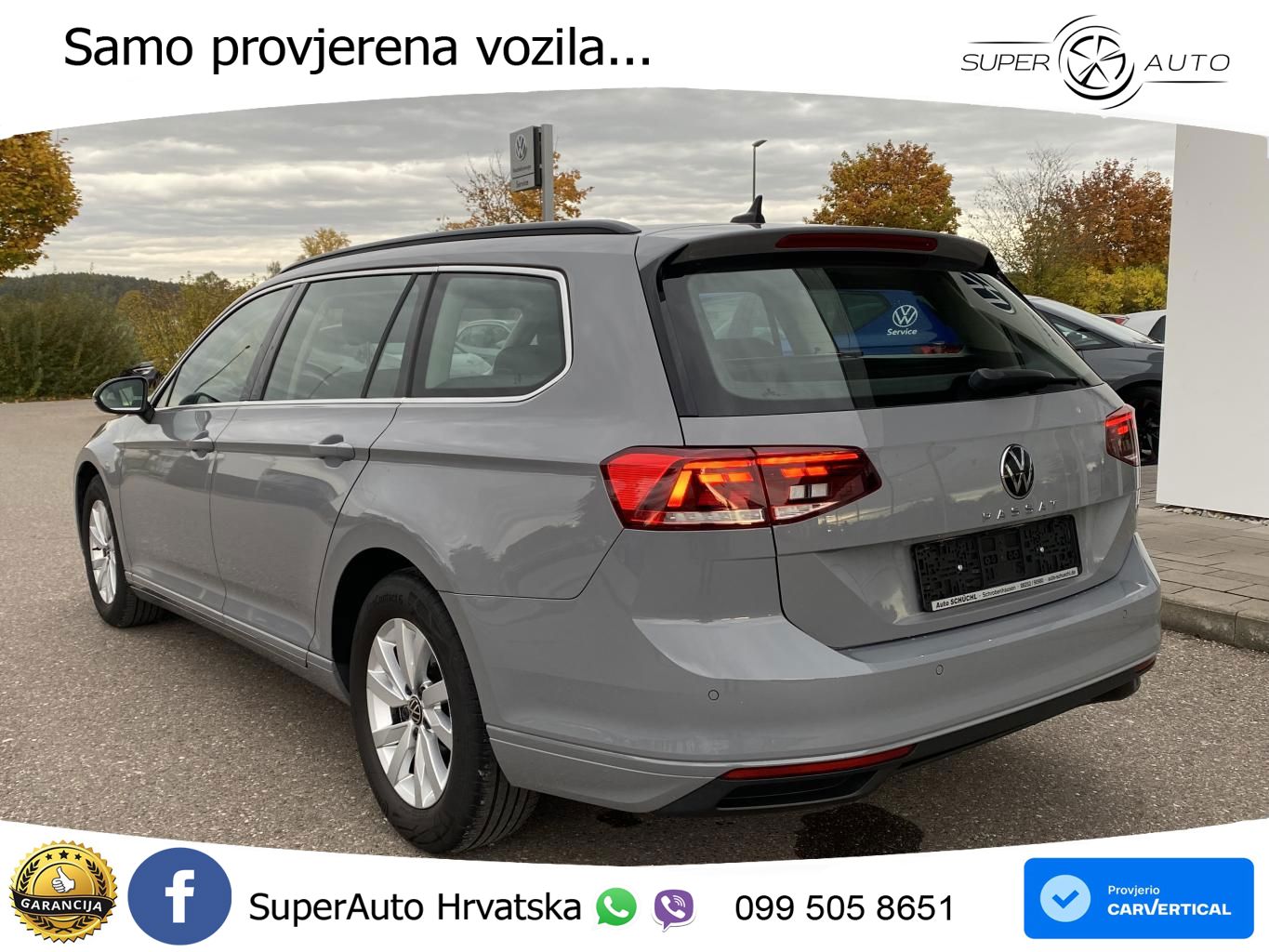 Volkswagen Passat Variant 2.0 TDI (150 KS) DSG Business LED+GR SJED+ACC