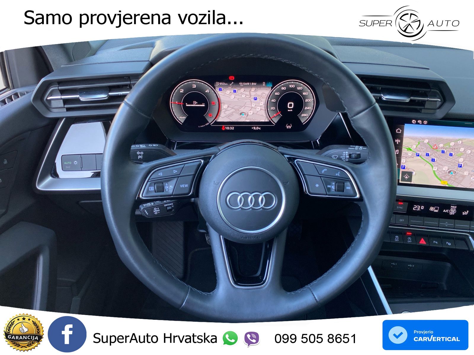 Audi A3 30 TDI (116 KS) LED+GR SJED+ACC