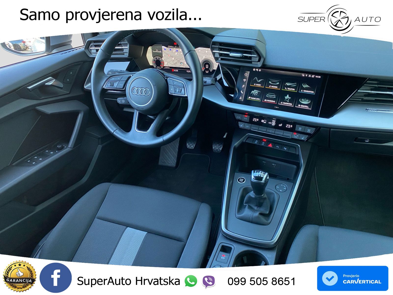 Audi A3 30 TDI (116 KS) LED+GR SJED+ACC