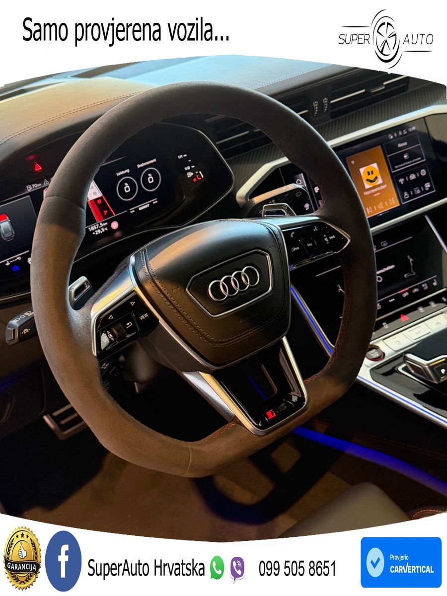Audi RS6 Avant 4.0 TFSI V8 performance (630 KS)  quattro tiptronic LED+GR SJED+ACC