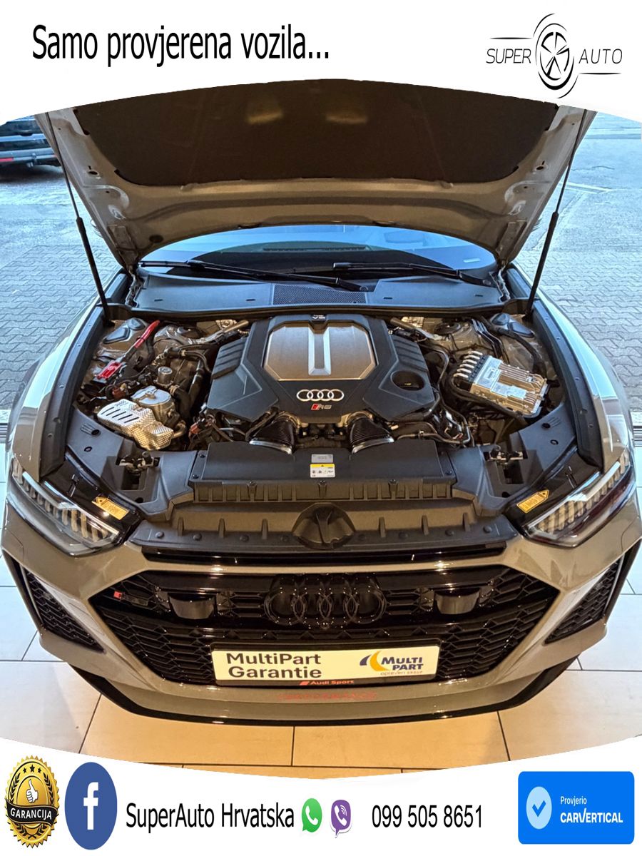 Audi RS6 Avant 4.0 TFSI V8 performance (630 KS)  quattro tiptronic LED+GR SJED+ACC