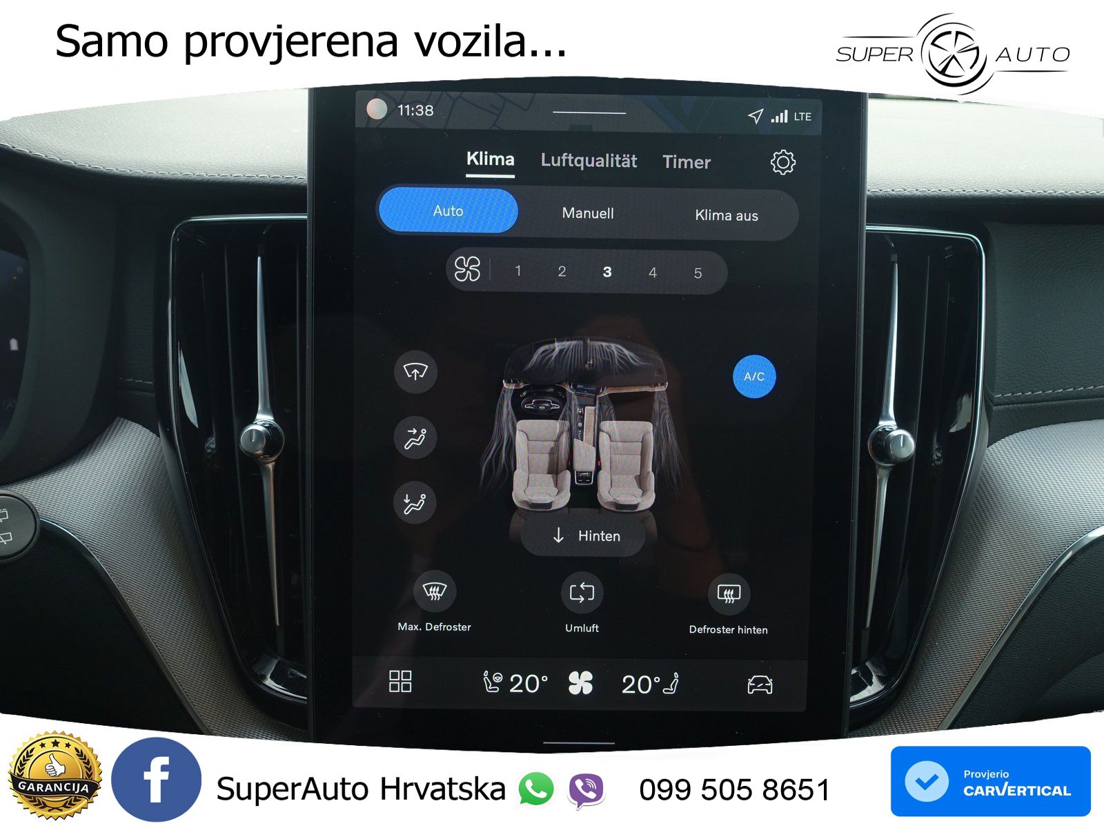 Volvo XC60 B5 Benzin AWD Geartronic LED+GR SJED+ACC