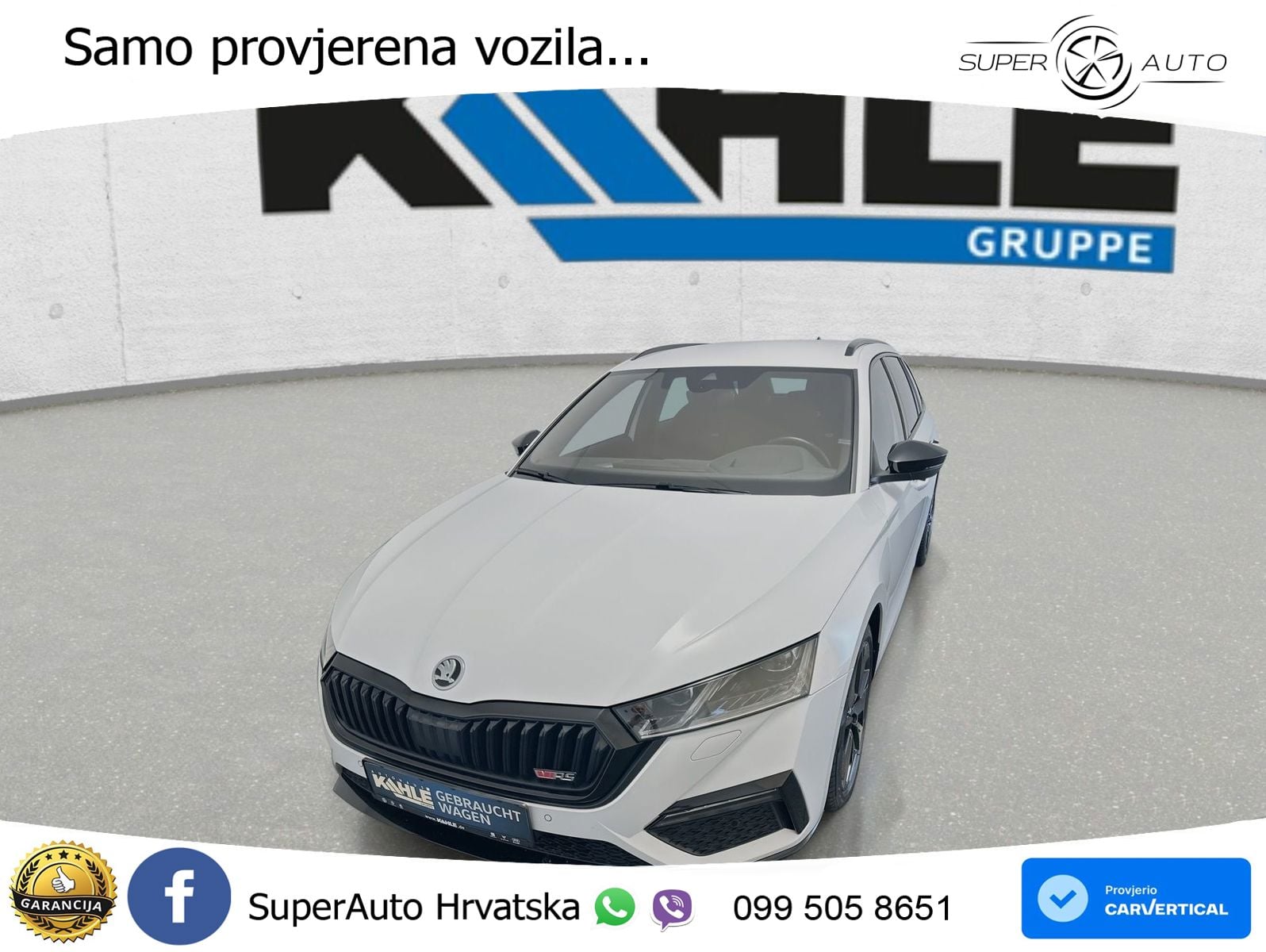 Škoda Octavia Combi RS 2.0 TDI (200 KS) DSG LED+GR SJED+ACC