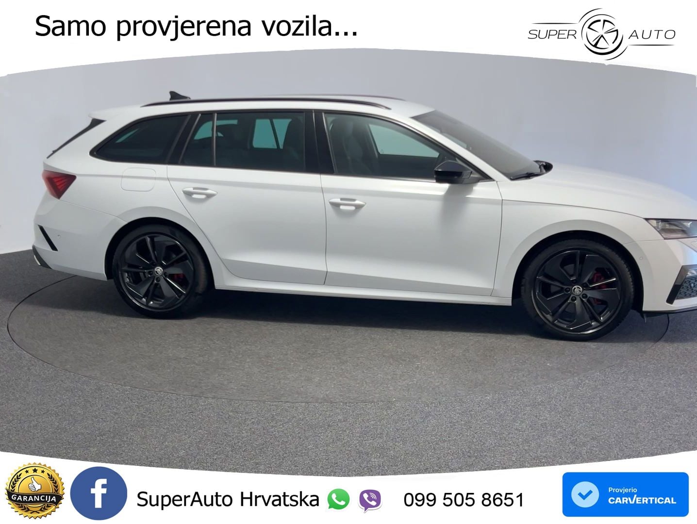 Škoda Octavia Combi RS 2.0 TDI (200 KS) DSG LED+GR SJED+ACC
