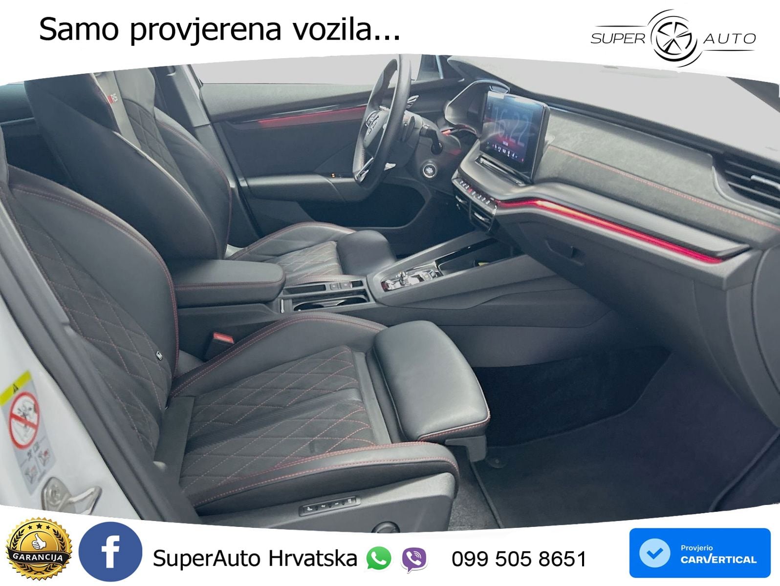 Škoda Octavia Combi RS 2.0 TDI (200 KS) DSG LED+GR SJED+ACC