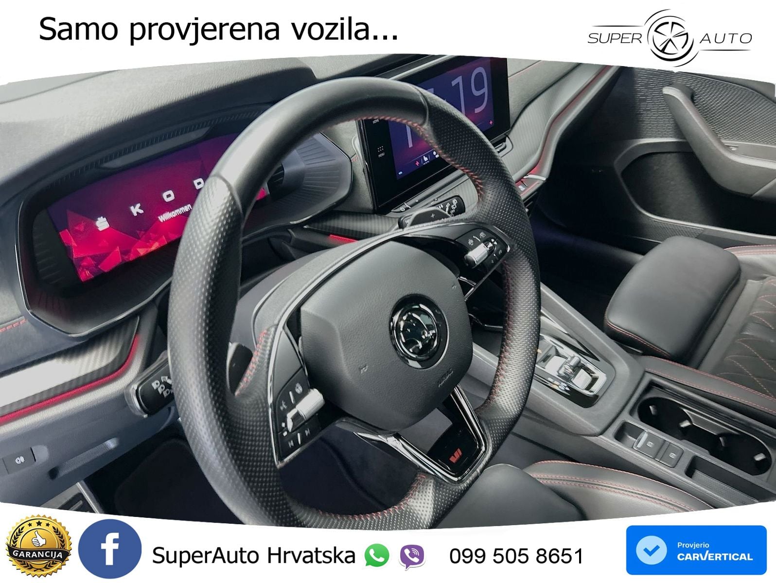 Škoda Octavia Combi RS 2.0 TDI (200 KS) DSG LED+GR SJED+ACC