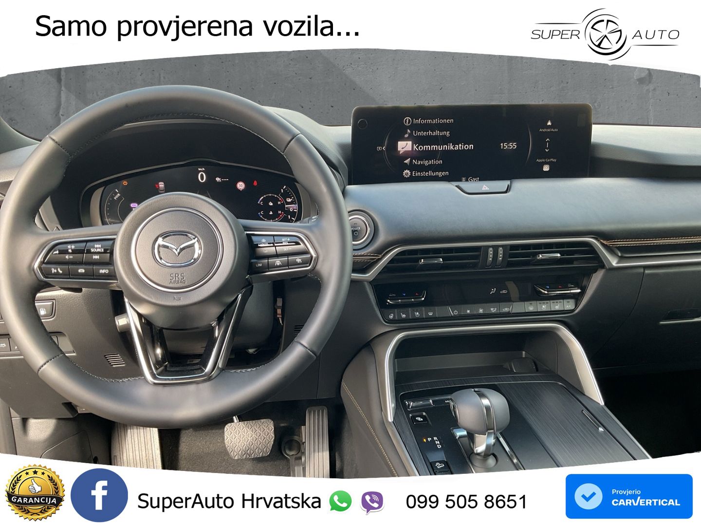 Mazda CX-60 2.5 e-Skyactiv (328 KS) AWD Automatic MATRIX+GR SJED+KAM