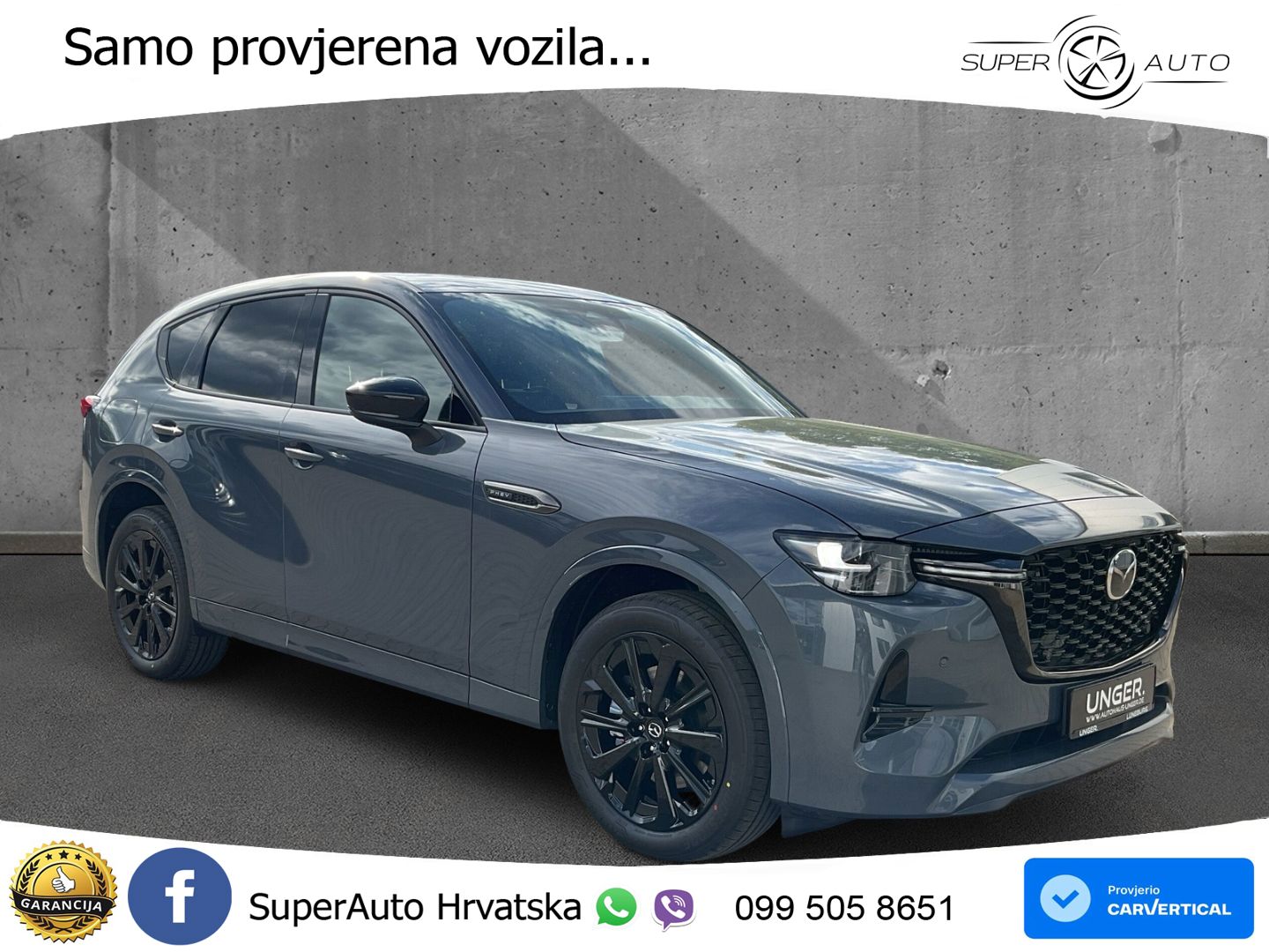 Mazda CX-60 2.5 e-Skyactiv (328 KS) AWD Automatic MATRIX+GR SJED+KAM
