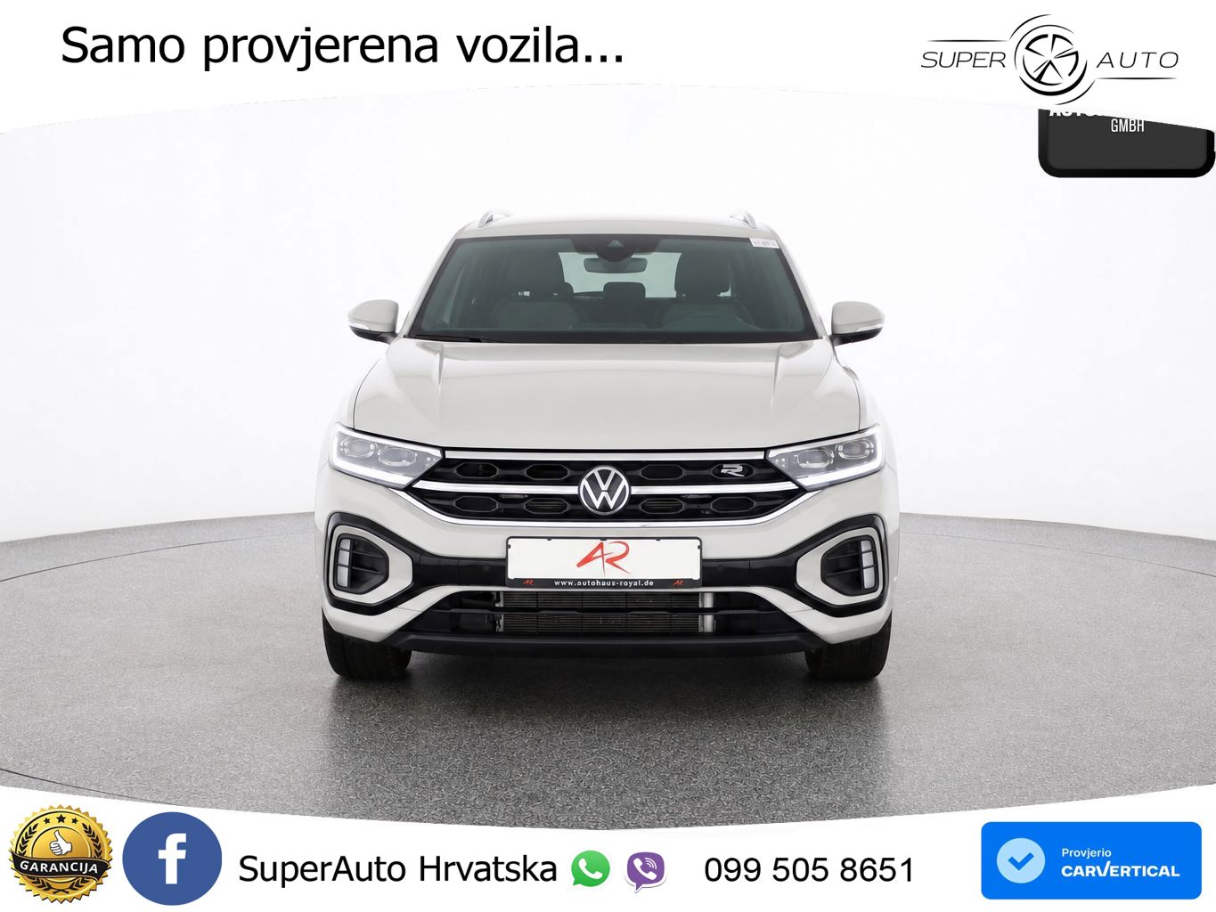 Volkswagen T-Roc 1.5 TSI (150 KS) DSG R-Line LED+GR SJED+ACC