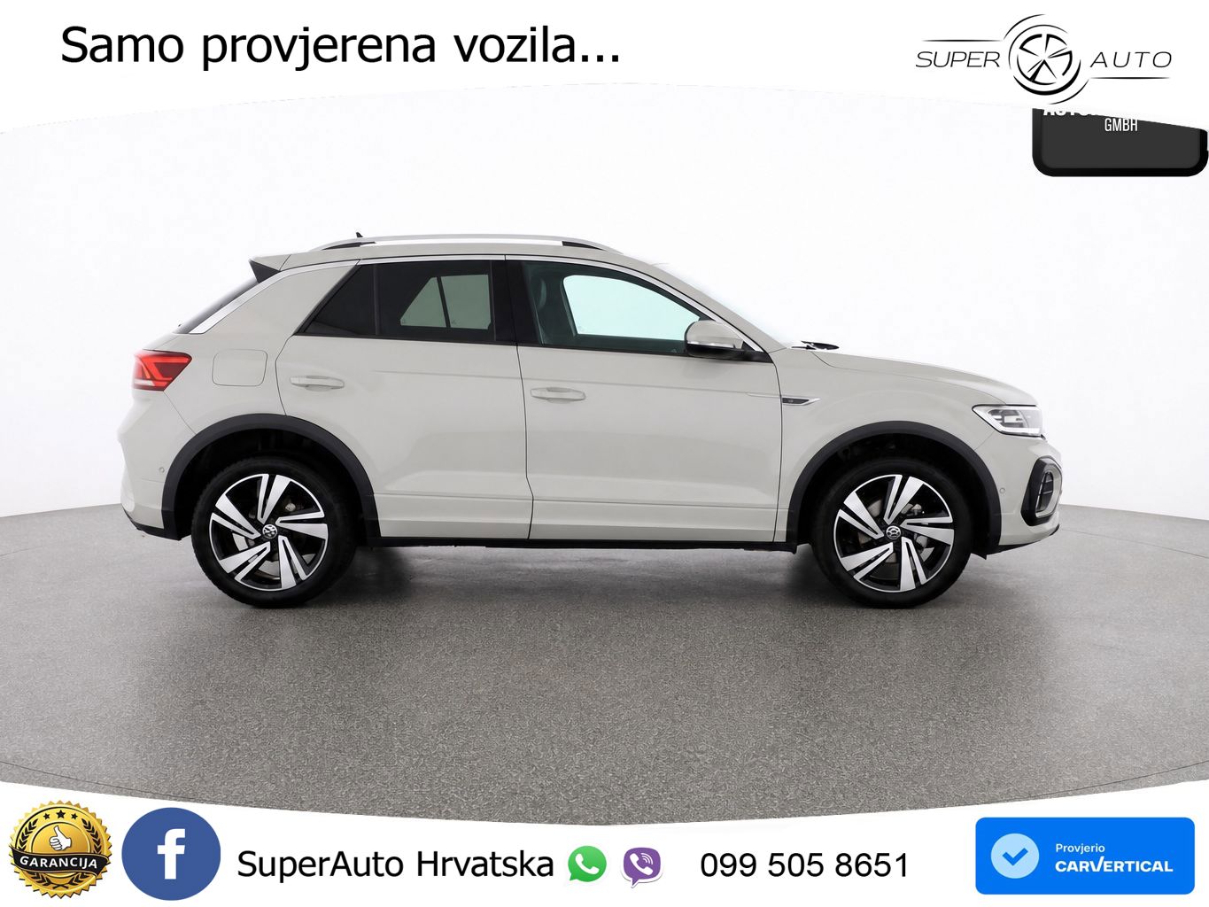 Volkswagen T-Roc 1.5 TSI (150 KS) DSG R-Line LED+GR SJED+ACC