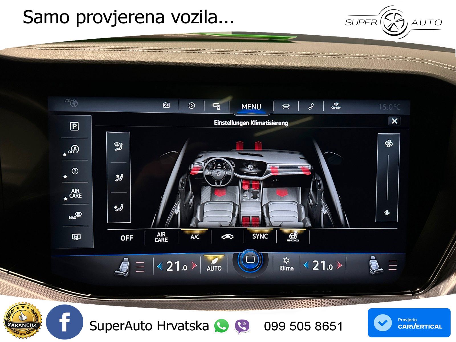 Volkswagen Touareg 3.0 V6 TDI (286 KS) 4MOTION Tiptronic R-Line MATRIX+GR SJED+KAM