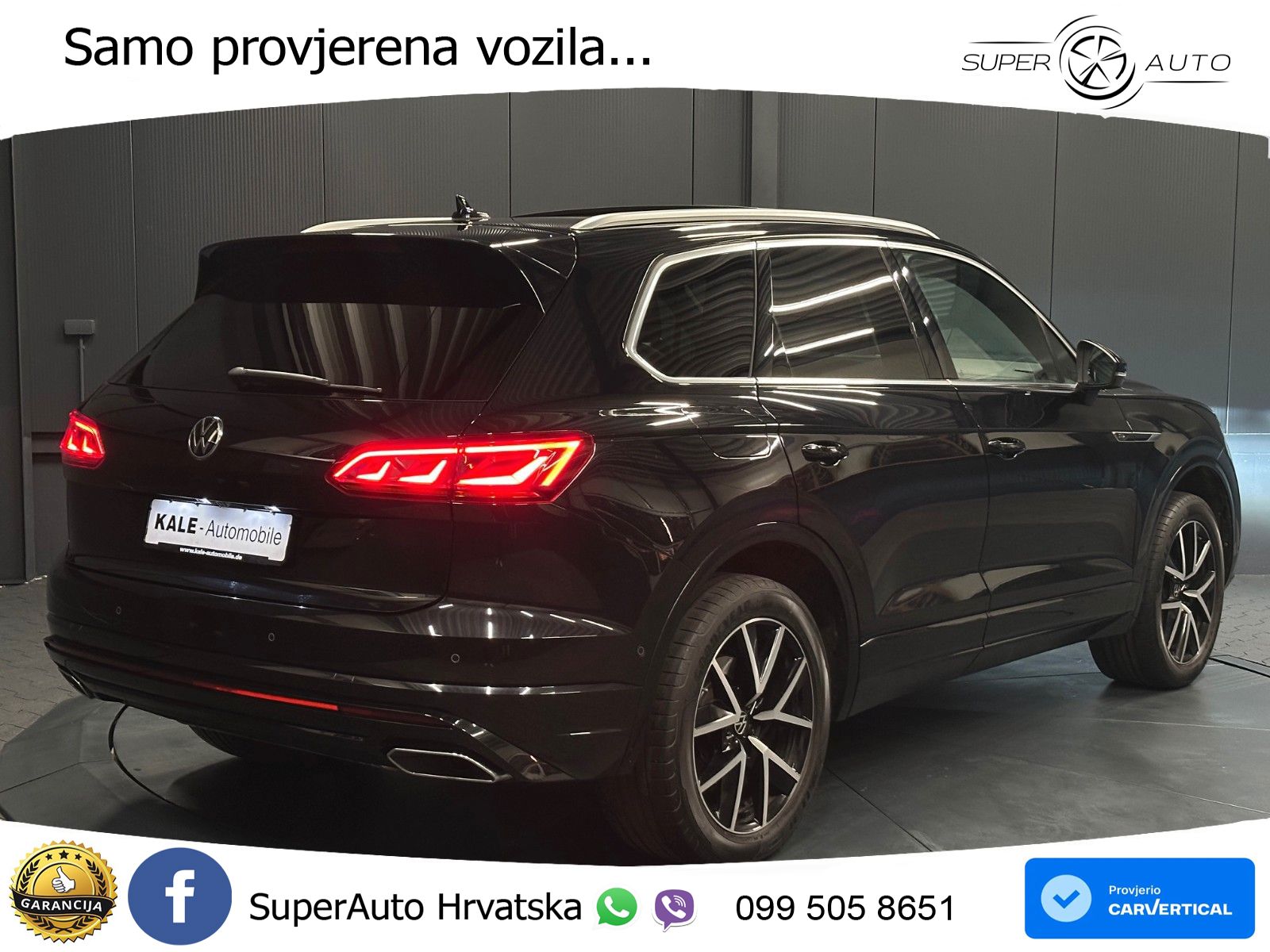 Volkswagen Touareg 3.0 V6 TDI (286 KS) 4MOTION Tiptronic R-Line MATRIX+GR SJED+KAM
