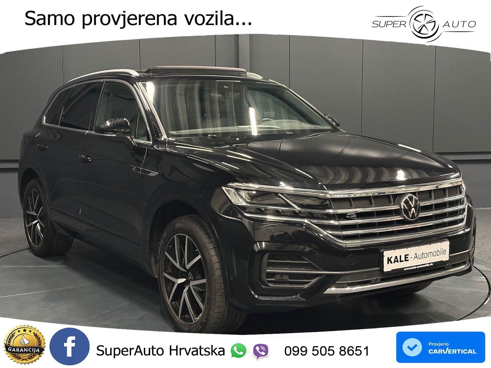 Volkswagen Touareg 3.0 V6 TDI (286 KS) 4MOTION Tiptronic R-Line MATRIX+GR SJED+KAM