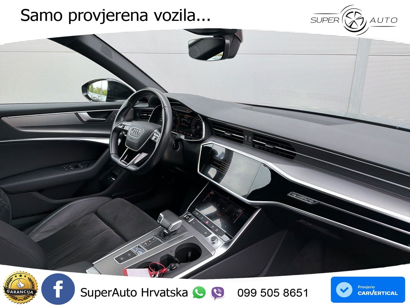 Audi A6 50 TFSIe (299 KS) quattro ultra S tronic LED+GR SJED+ACC