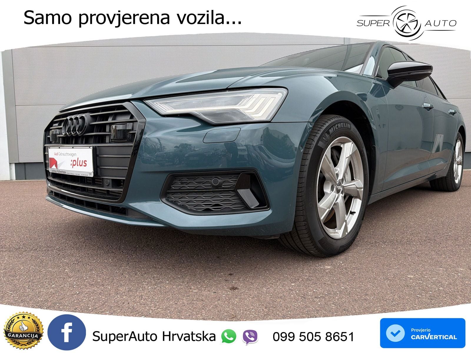 Audi A6 50 TFSIe (299 KS) quattro ultra S tronic LED+GR SJED+ACC