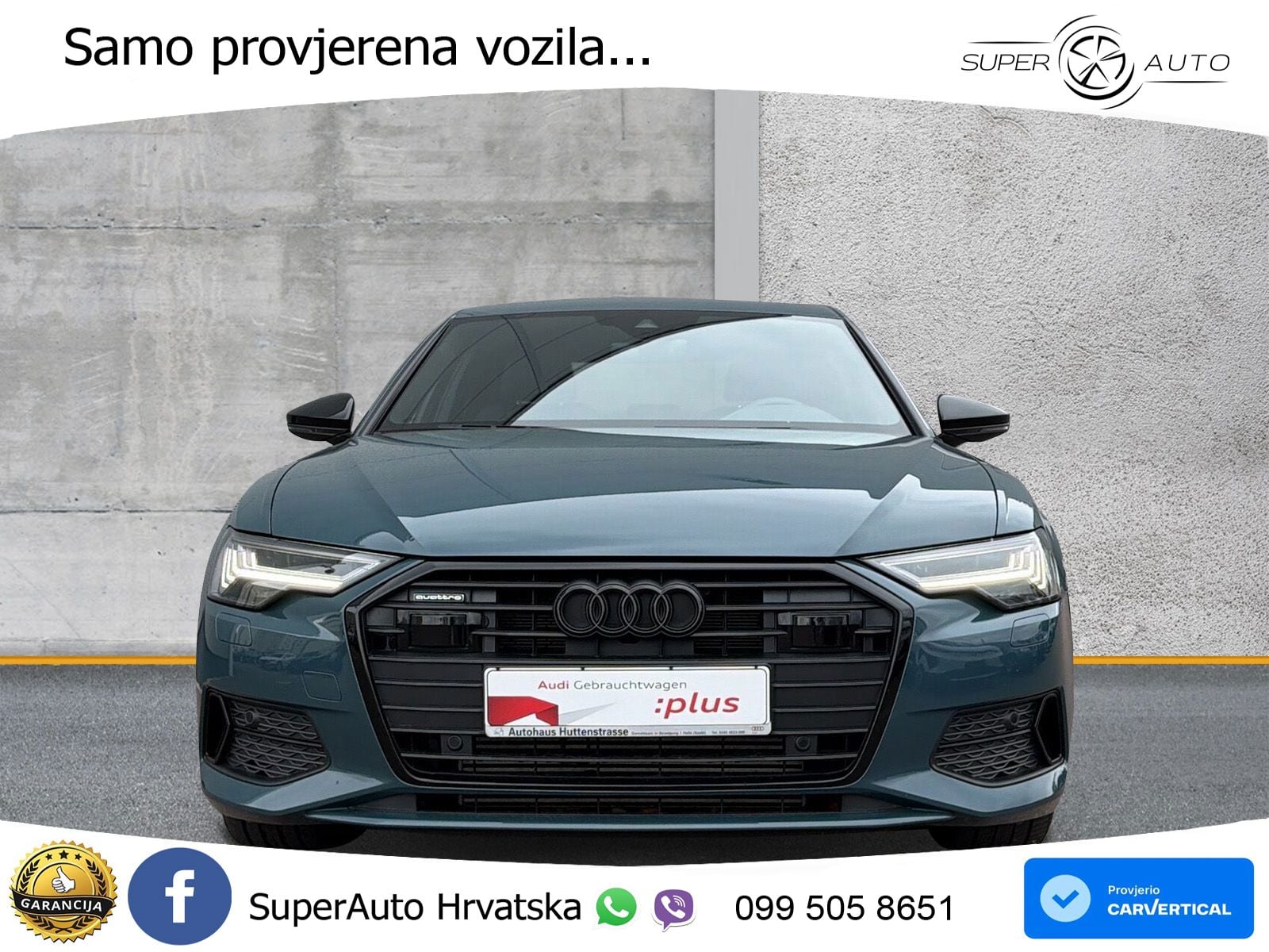 Audi A6 50 TFSIe (299 KS) quattro ultra S tronic LED+GR SJED+ACC