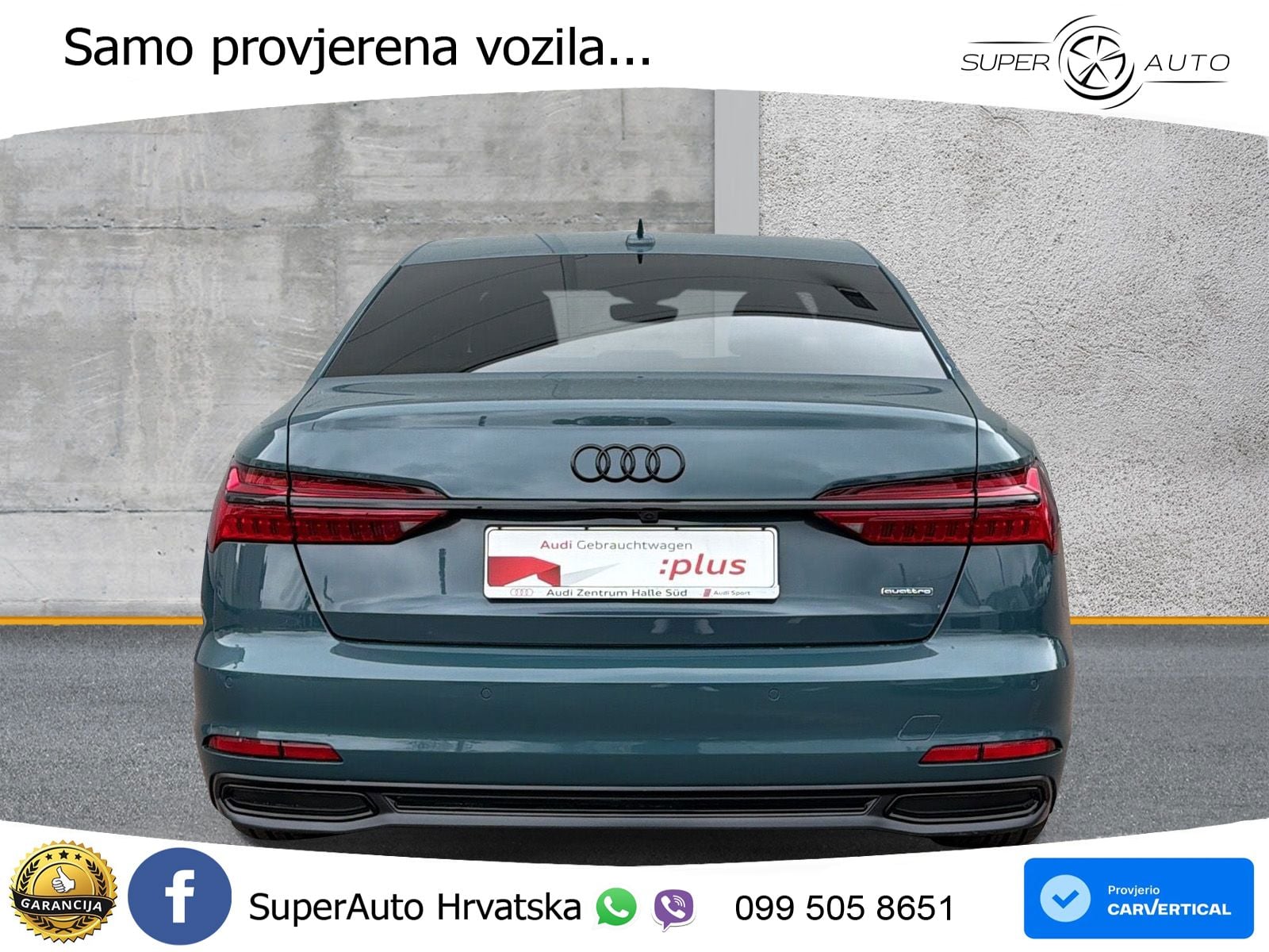 Audi A6 50 TFSIe (299 KS) quattro ultra S tronic LED+GR SJED+ACC