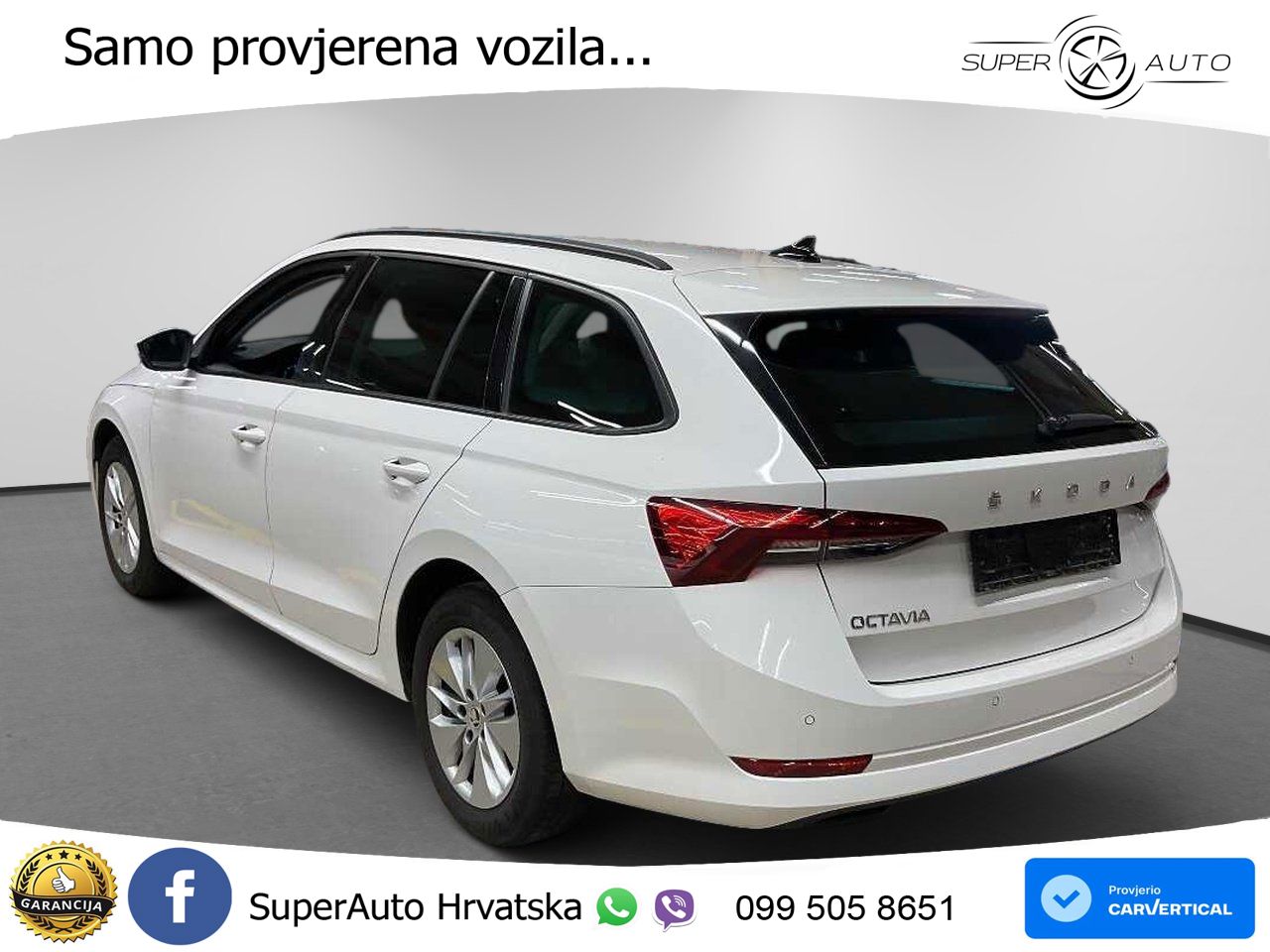Škoda Octavia Combi 2.0 TDI (150 KS) DSG LED+GR SJED+ACC