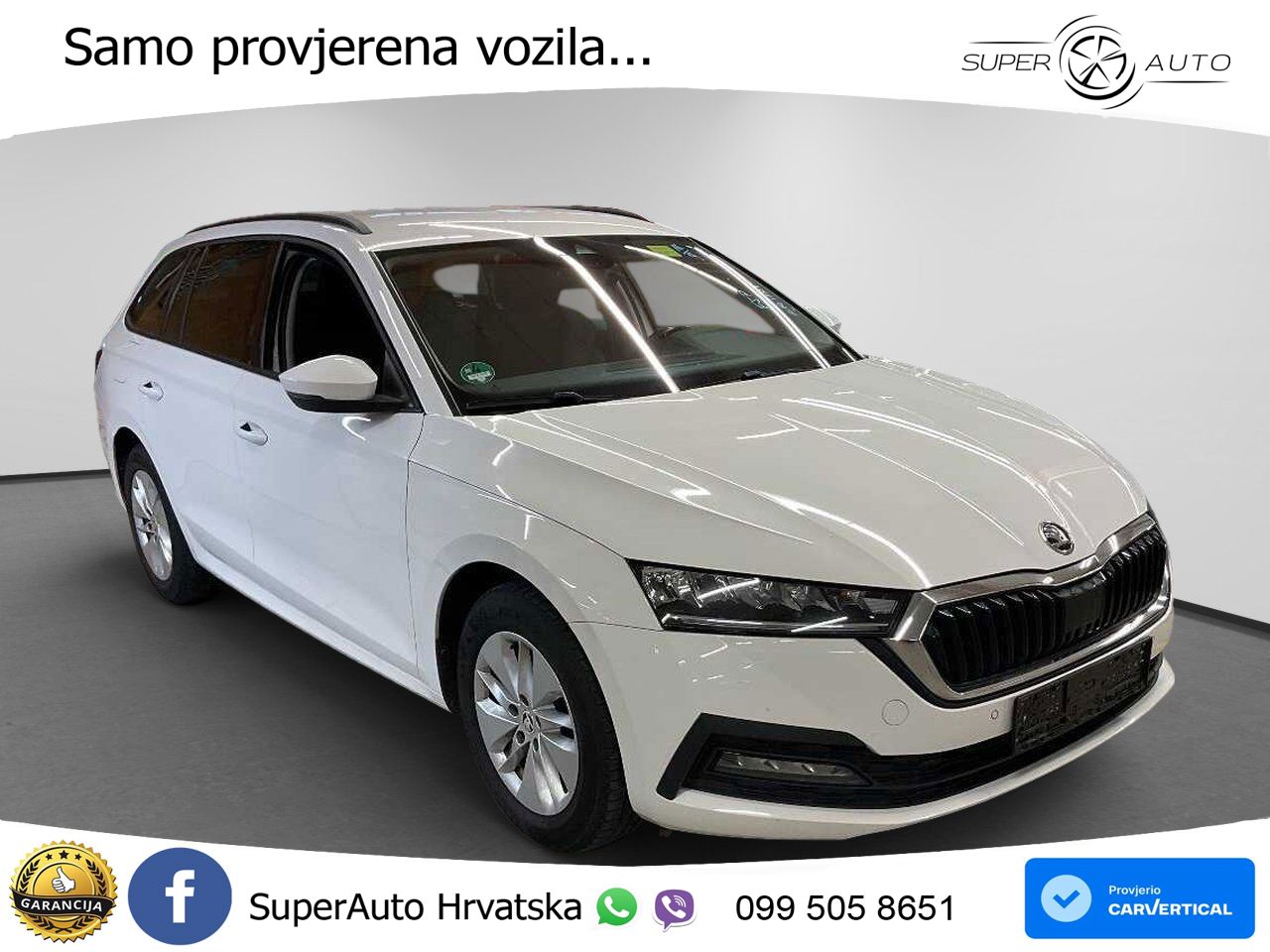 Škoda Octavia Combi 2.0 TDI (150 KS) DSG LED+GR SJED+ACC